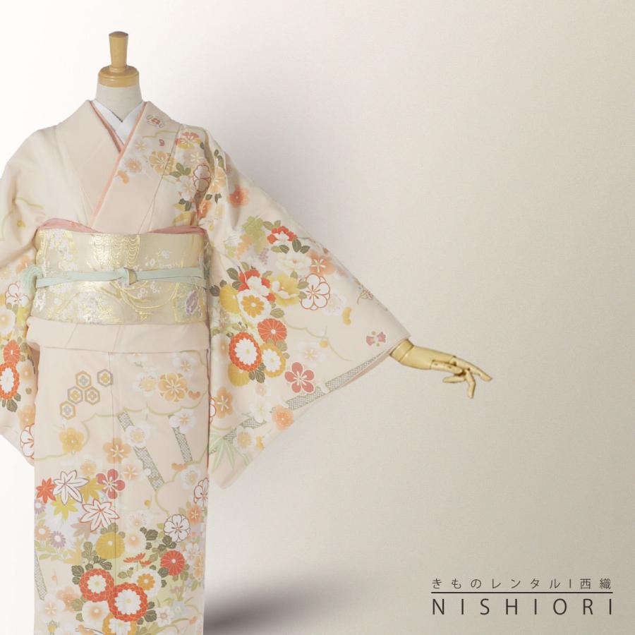 美品 正絹訪問着 重ね襟付き フルセット4点 入学式 七五三 お宮参り