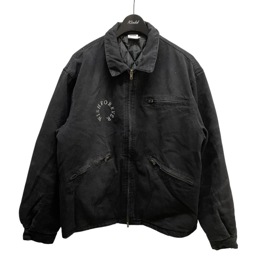 WISH FOR EVER®ファージャケット ブラック WISH FOR EVER（ウィッシュ