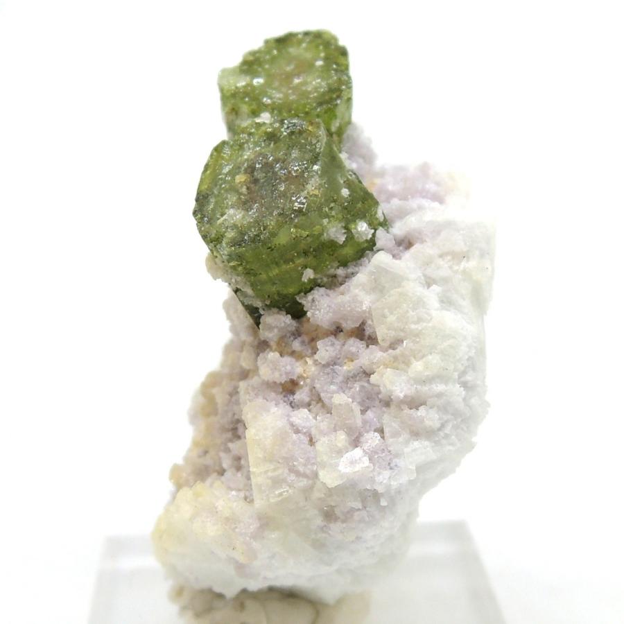 ウォーターメロントルマリン 母岩付き 原石 トルマリン 電気石