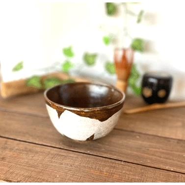 九谷焼 高級 陶磁器 抹茶碗 白銀彩 （Kutani matcha bowl） ギフト