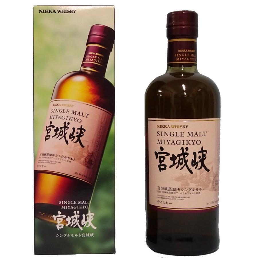 ニッカウイスキー】宮城峡 シングルモルト 700ml /箱付 : 久慈源酒店