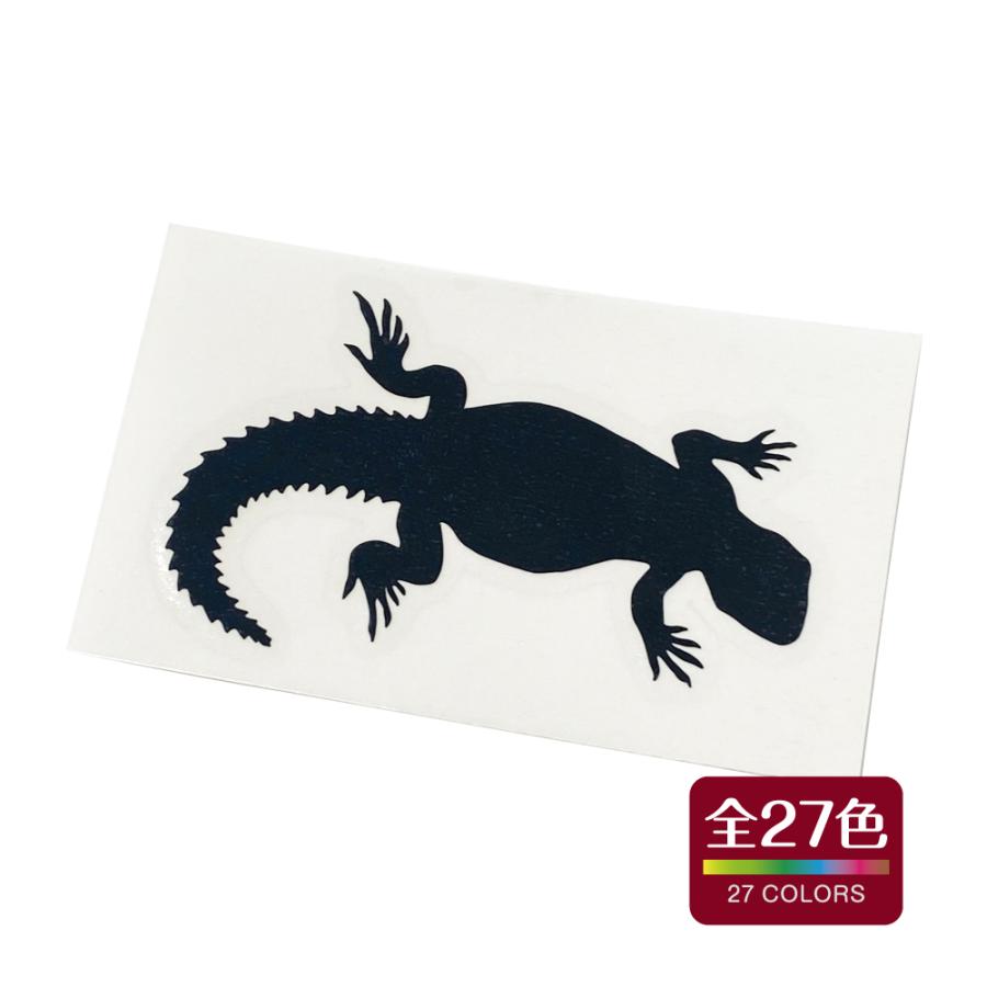 トゲオアガマ 爬虫類 両生類 カッティング ステッカー 屋外 車 防水