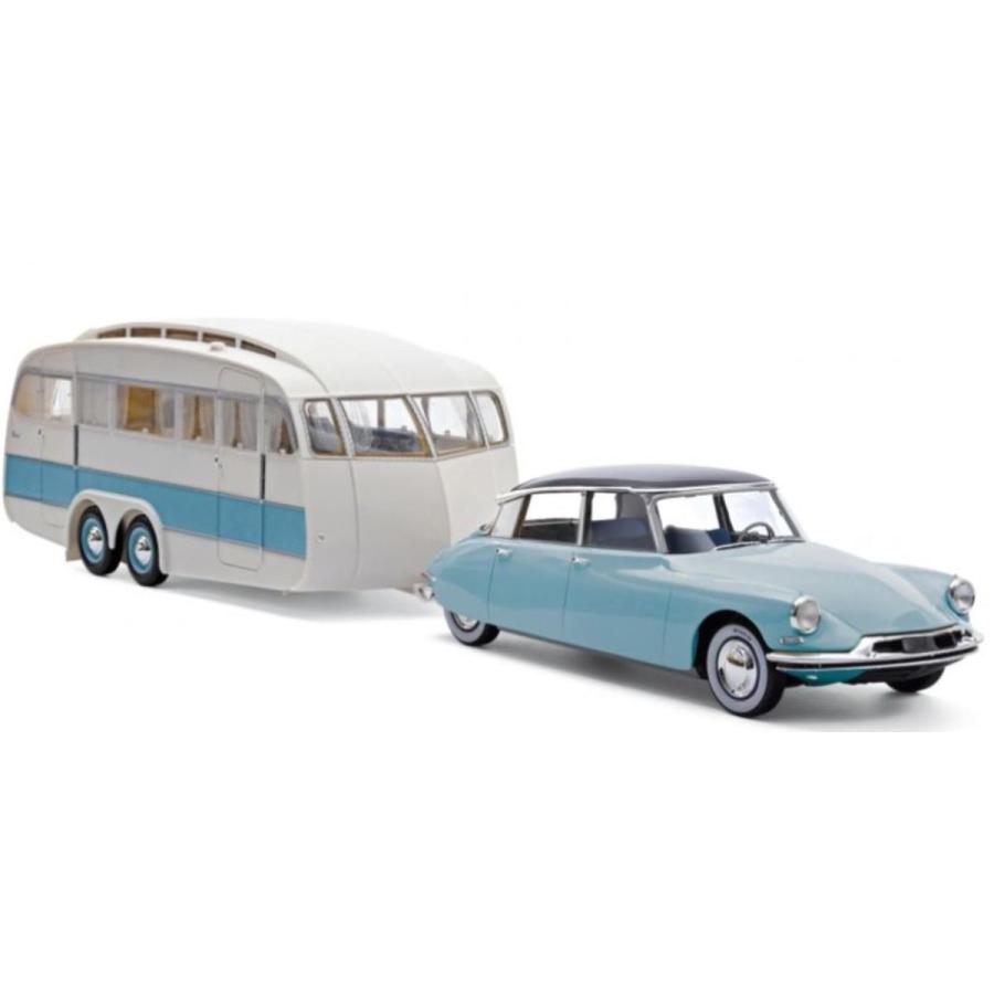 ミニカー NOREVノレブ 1/18 1959 シトロエン DS19 水色+