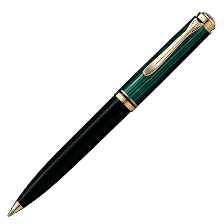 Pelikan（ペリカン） スーベレーン ボールペン K600 グリーン 緑縞 名