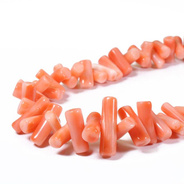 天然サンゴ 枝状コーラル ピンクオレンジ 天然サンゴ 枝状コーラル