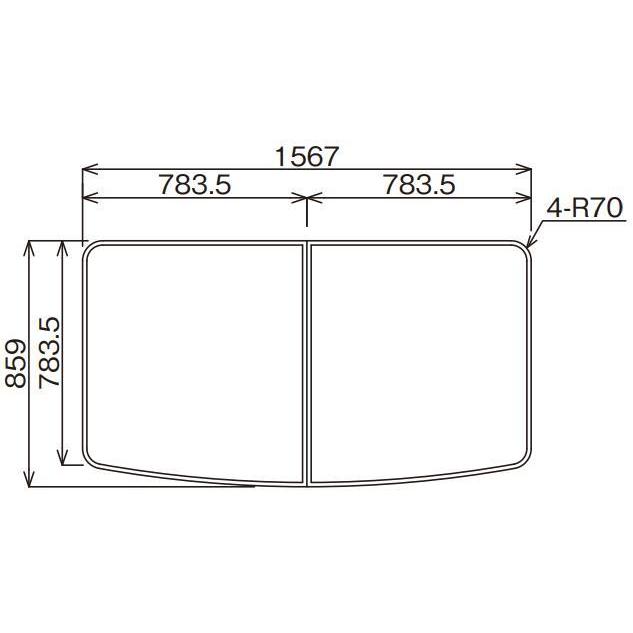 Panasonic（パナソニック） お風呂のふた （松下電工 ナショナル