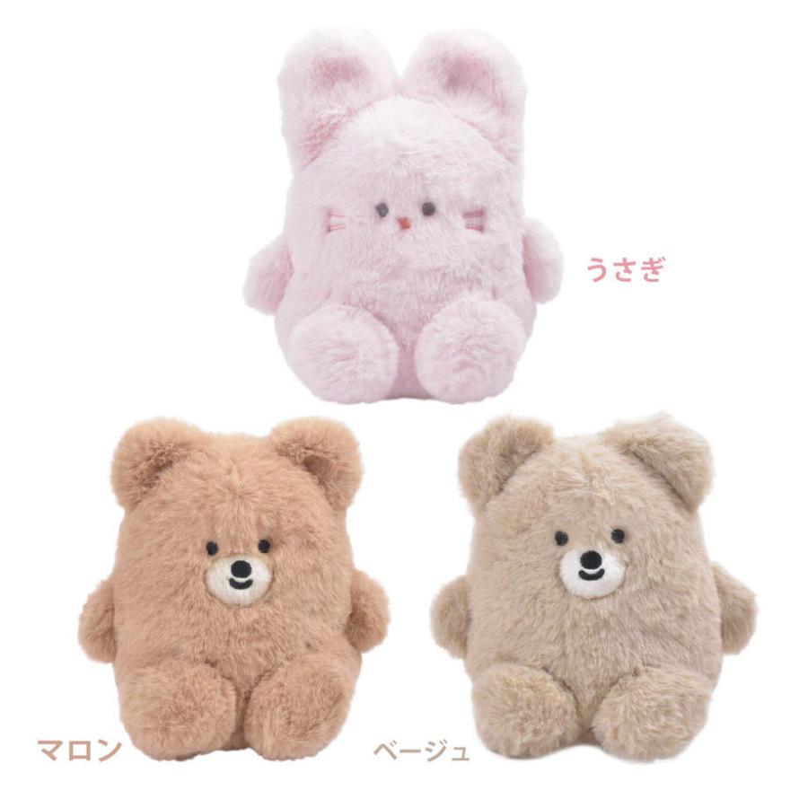 ころまるさん お座り ぬいぐるみ こぐま ウサギ クマ うさぎ ピージー