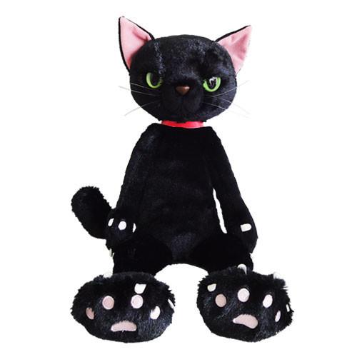 スクラッチ ぬいぐるみ MS 内藤デザイン研究所 猫 ネコ 黒猫 : HONDA