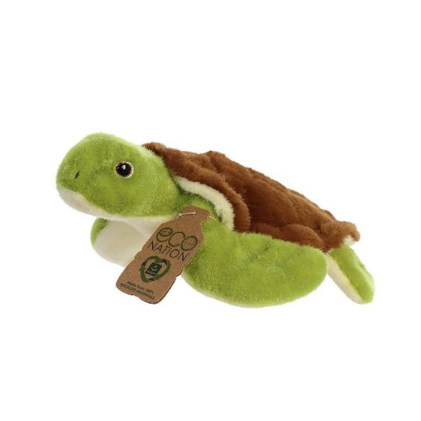 エコネーション カメ ぬいぐるみ 亀 かめ AURORA オーロラ リサイクル