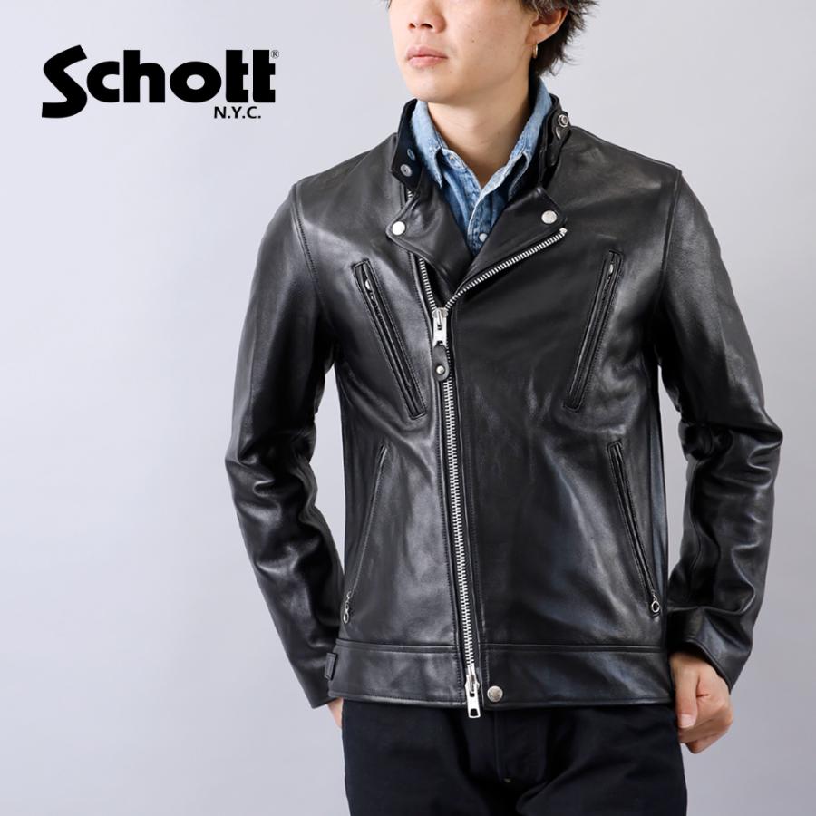 Schott N.Y.C（ショット） Schott NEW DOUBLE BREAST RIDERS ダブル