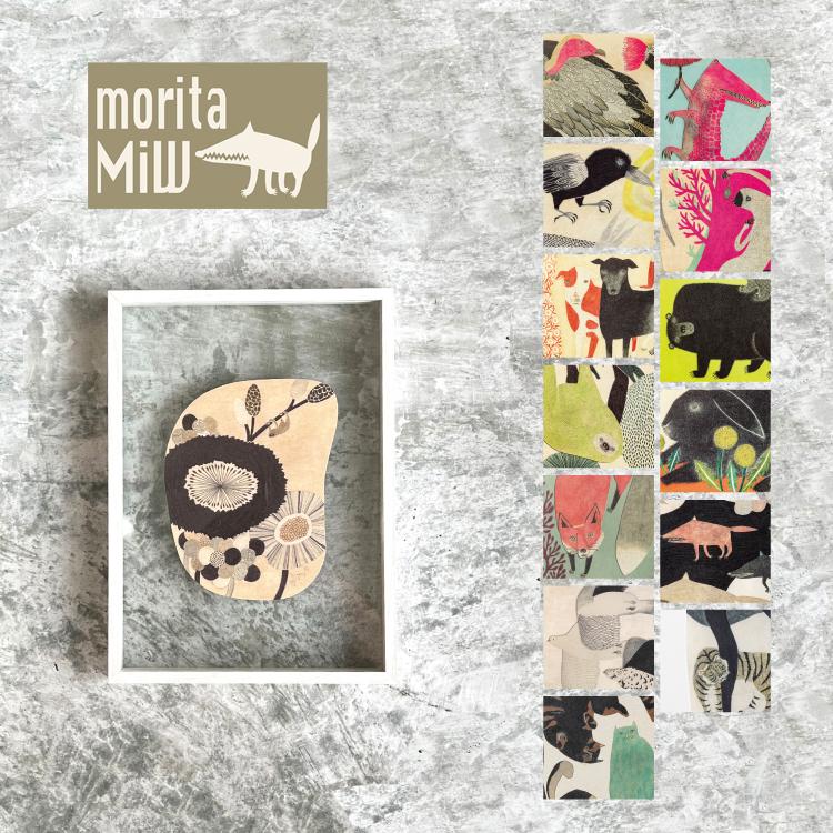 magnet ［セット］写真立て ポストカード / moritaMiW MiWポストカード