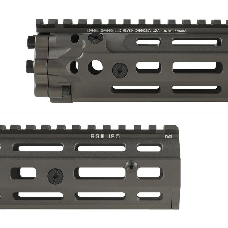 Airsoft Artisan DDタイプ MK18 RISIII M-LOKハンドガード 12.5inch