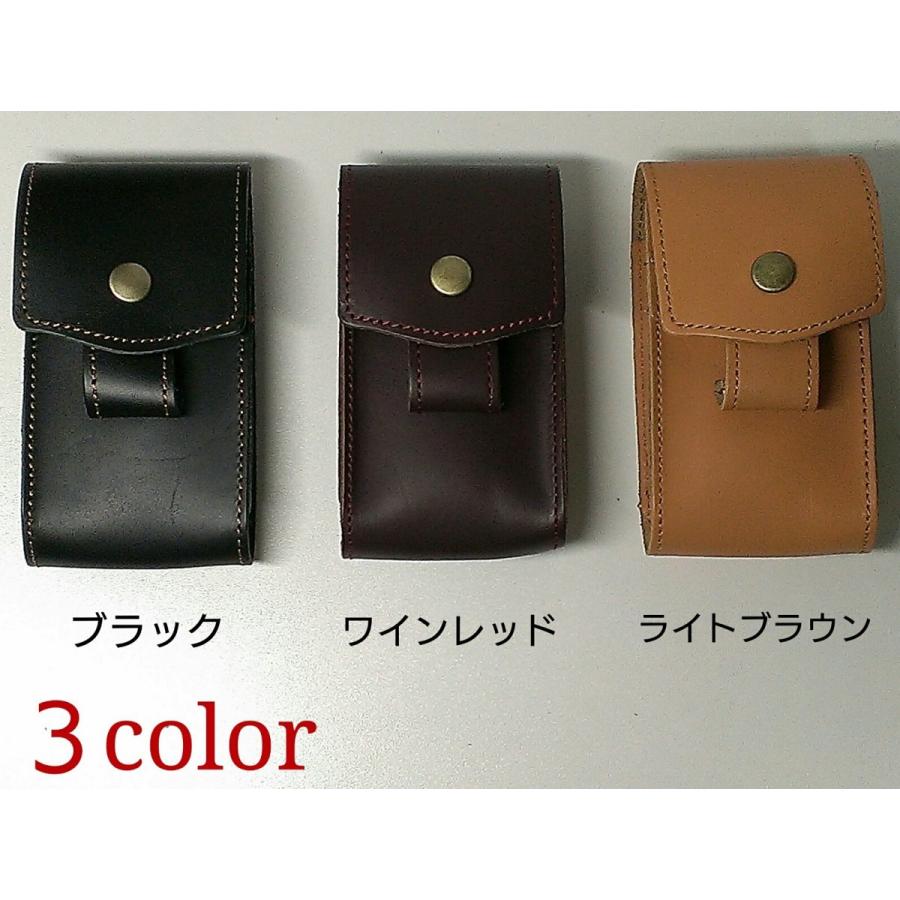 シガレットケース 革 タバコケース ZIPPOも収納可能 本革製 おしゃれ
