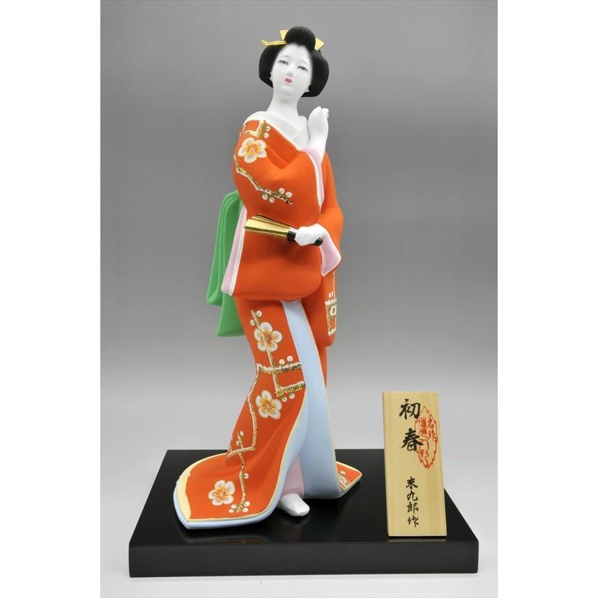 博多人形 【初 春】 赤 最も売れている「女性物」！！様々な場面でご