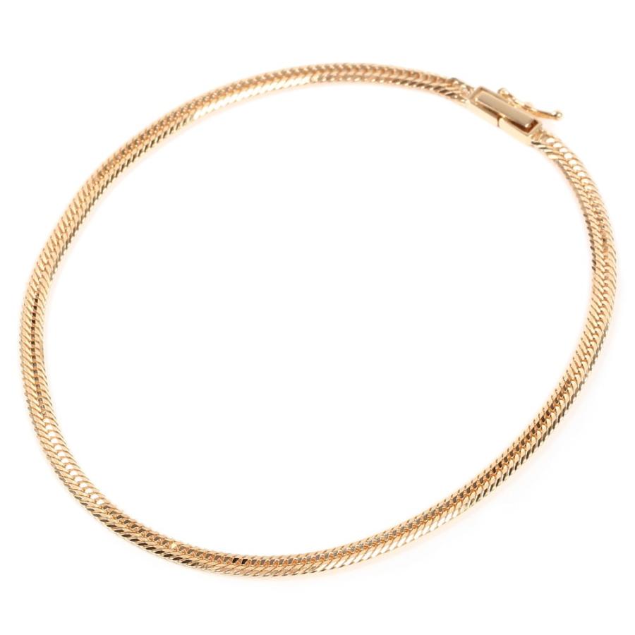 18金 喜平アンクレット 12面トリプル 6g 23cm ゴールド メンズ