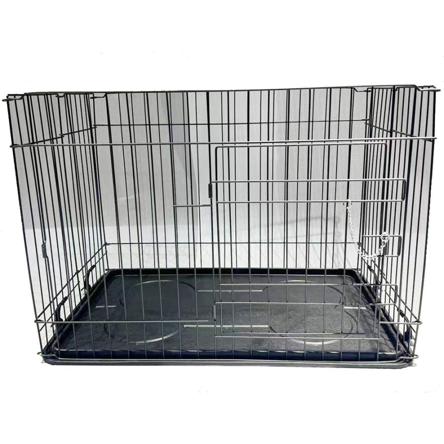 ペットサークル ブラック (ケージ ゲージ ペット用ハウス 犬用品 黒 森