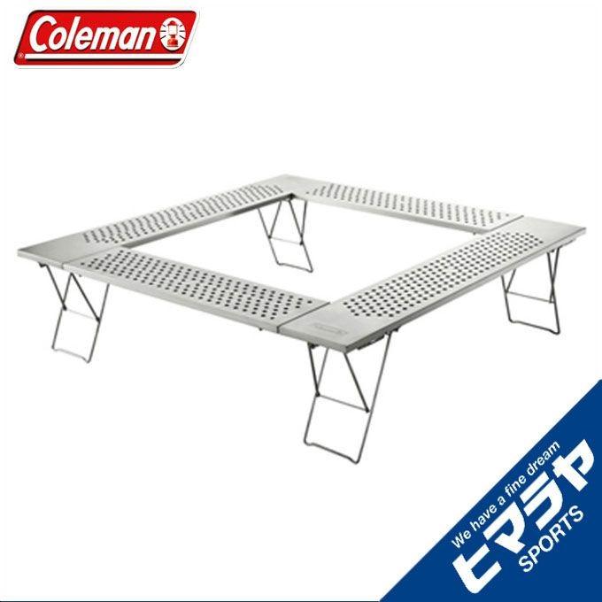 コールマン 囲炉裏テーブル ファイアープレイステーブル 使用数回 美品