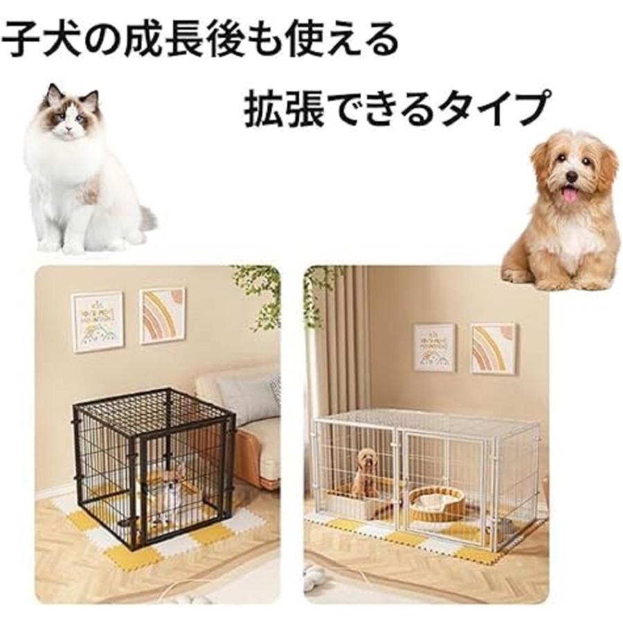 hzdmj ペットサークル ペット用サークル ドア付 ドッグサークル 犬