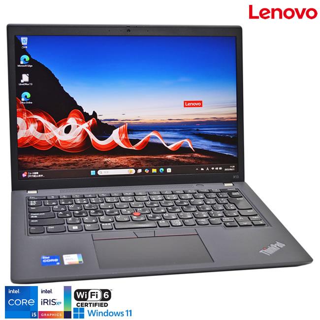 ThinkPad 13.3型 WUXGA Lenovo X13 gen2 Core i5 1135G7 m.2SSD256G
