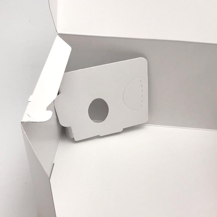 A50120 ロックBOX 105 ホワイト 3.5×5（300枚）105×150×105mm 保冷