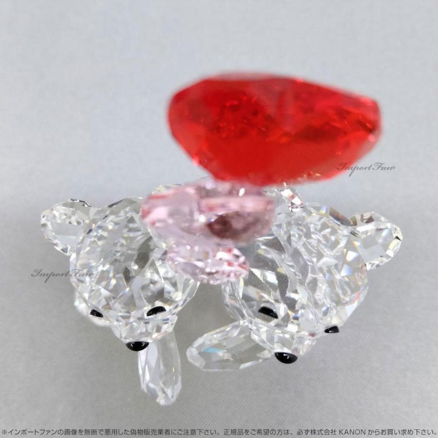 SWAROVSKI（スワロフスキー） クリスベア ハートバルーン 幸せな
