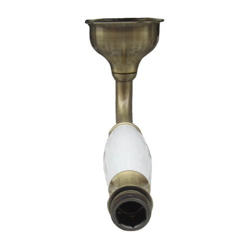 シャワーヘッド (陶器・アンティーク風) 古金 INK-9999071H : 株式会社