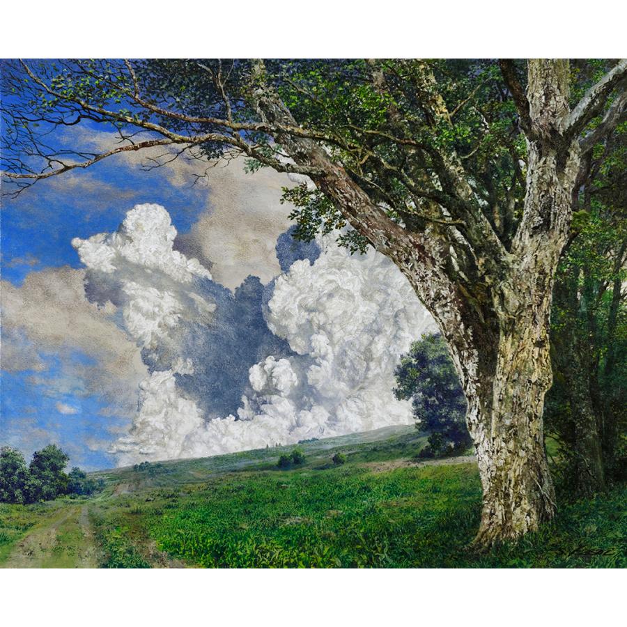 大樹」 油絵F15号