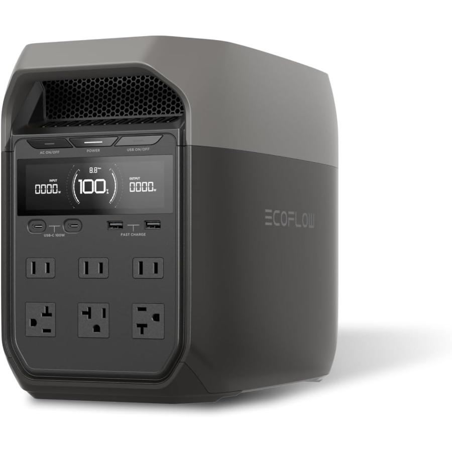 ECOFLOW EcoFlow DELTA3 ポータブル電源 1024Wh リン酸鉄リチウム