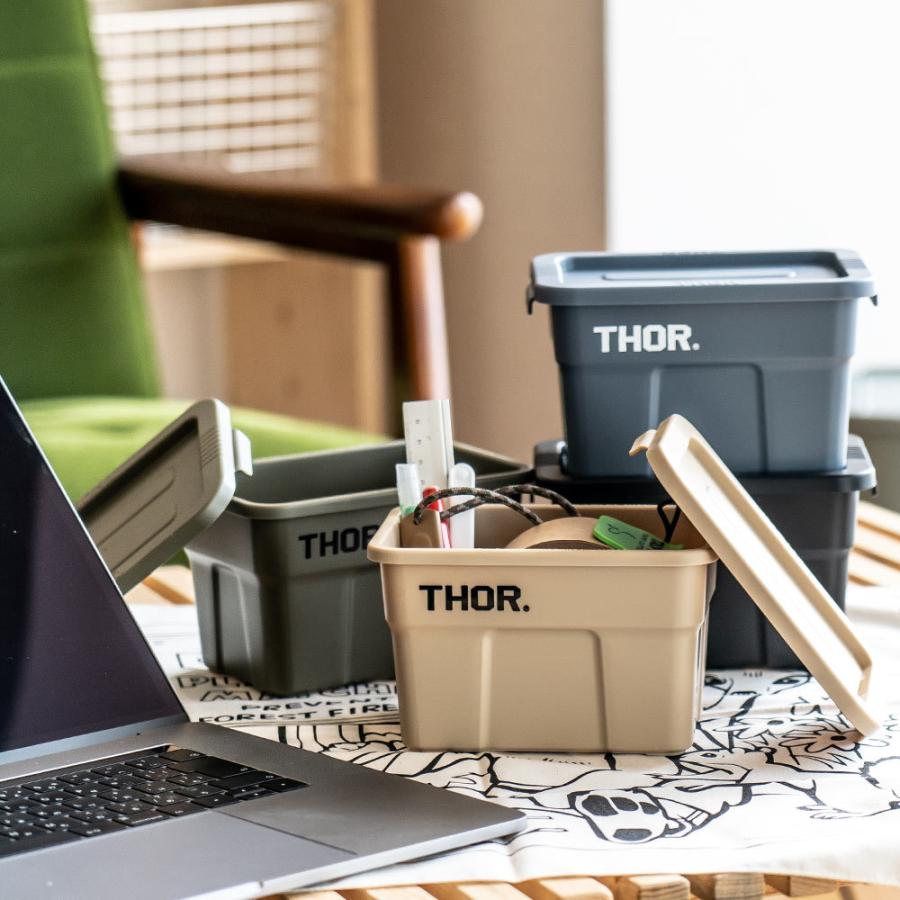 THOR（ソー） Thor Mini Totes With Lid 卓上 コンテナボックス 収納
