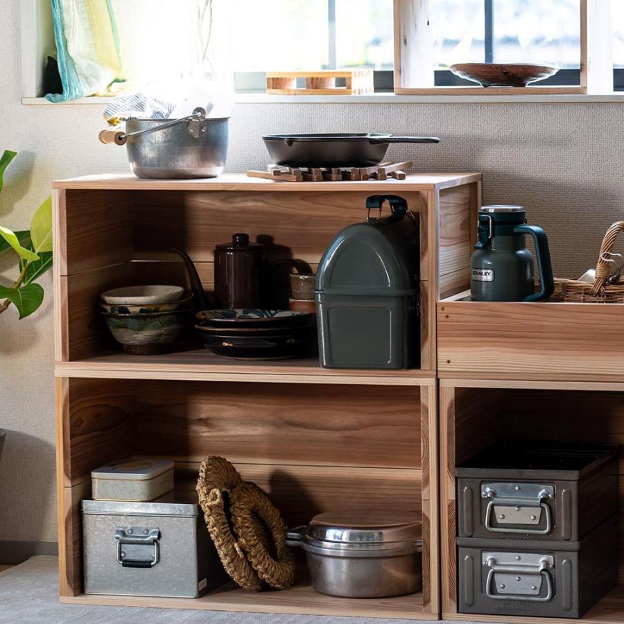 シンさま専用ページ】りんご箱収納ラック 焦げ目加工 6箱 シンさま専用