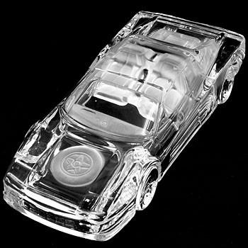 ホフバウアー社 ヴィンテージ フェラーリ ガラス クリスタル 置物