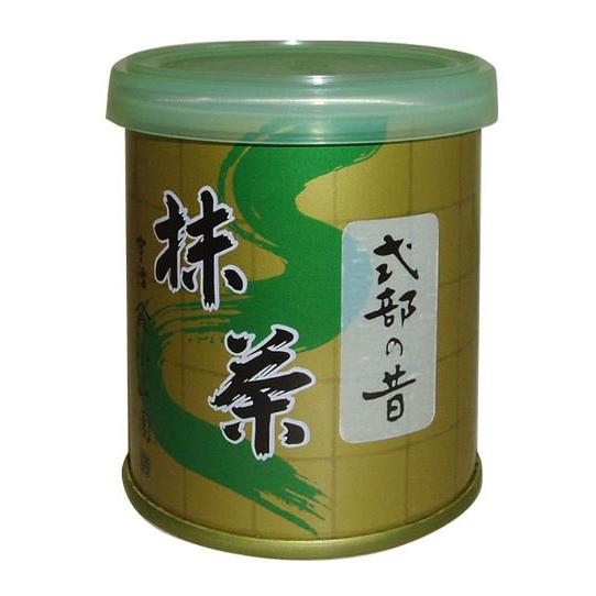 抹茶 式部の昔30グラム缶 小山園 宇治茶 濃茶 薄茶 定形外郵便無料