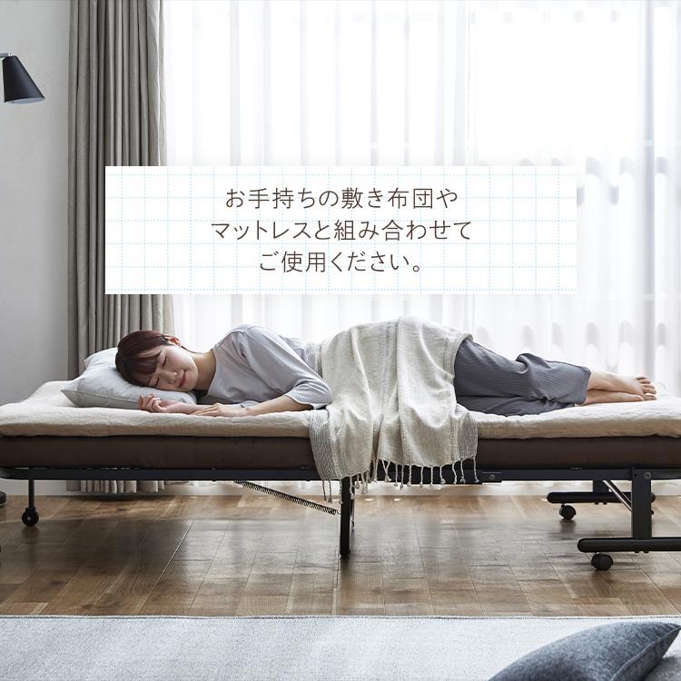 IRIS OHYAMA（アイリスオーヤマ） 折りたたみベッド シングル
