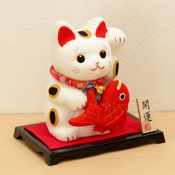リュウコドウ 京都 福呼び招き猫(目出鯛) 040-0790 返品種別A : Joshin