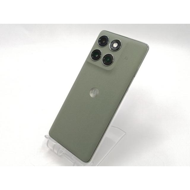 中古】MOTOROLA 国内版 【SIMフリー】 edge 60 pro シャドーグリーン
