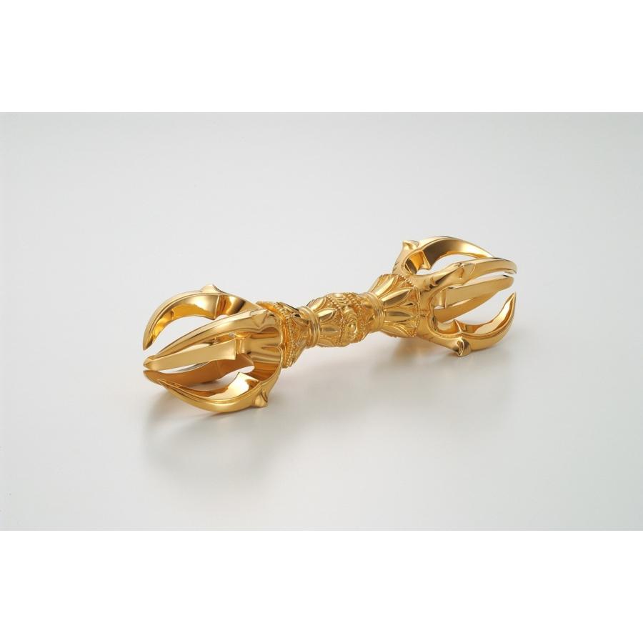 光則作 純銀製五寸五鈷杵(24金鍍金版） : 日本黎明社Yahoo!店 - 通販