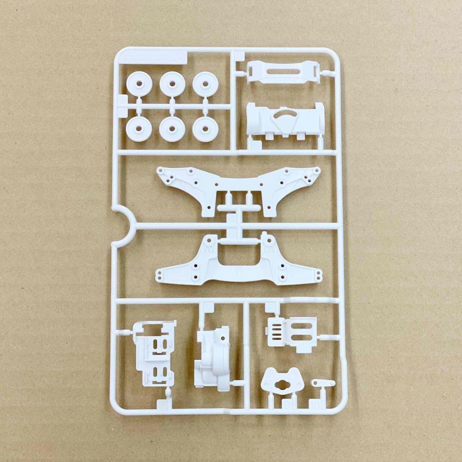 ミニ四駆 VZシャーシ用Aパーツ ギヤカバー ホワイト 白 ミニ四駆 バラ