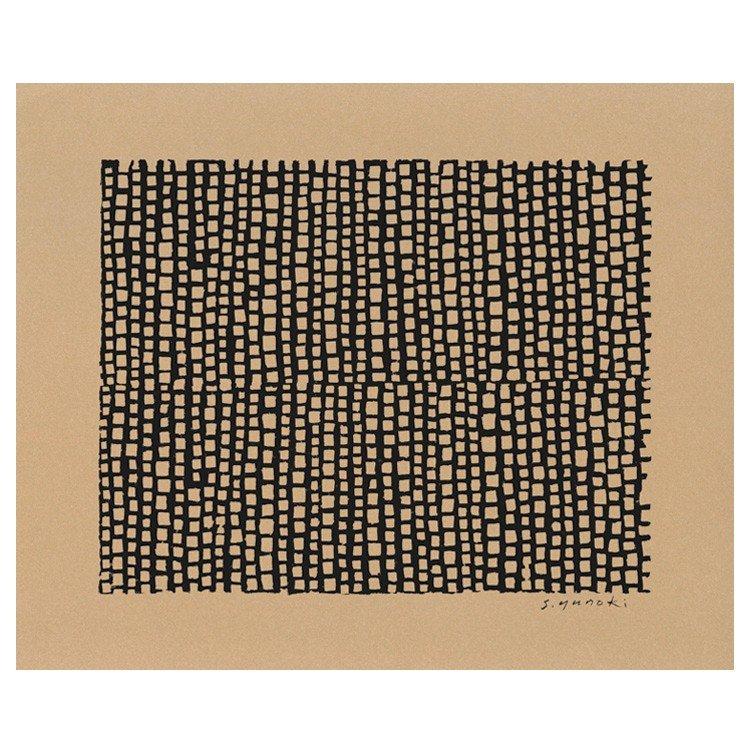 柚木沙弥郎ポスター 額縁入り 2種類セット 柚木沙弥郎ポスター B2額縁