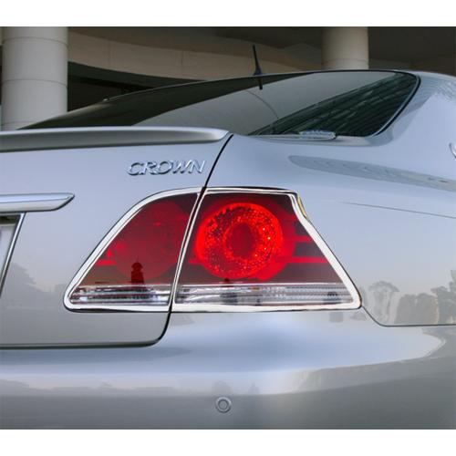 トヨタ メッキ テールライト テールランプ リング リム クラウン 18系
