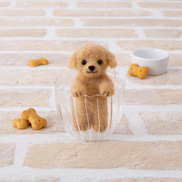 お迎え決まりました]トイプードル♡ミニ❤️ハンドメイド❤️羊毛フェルト