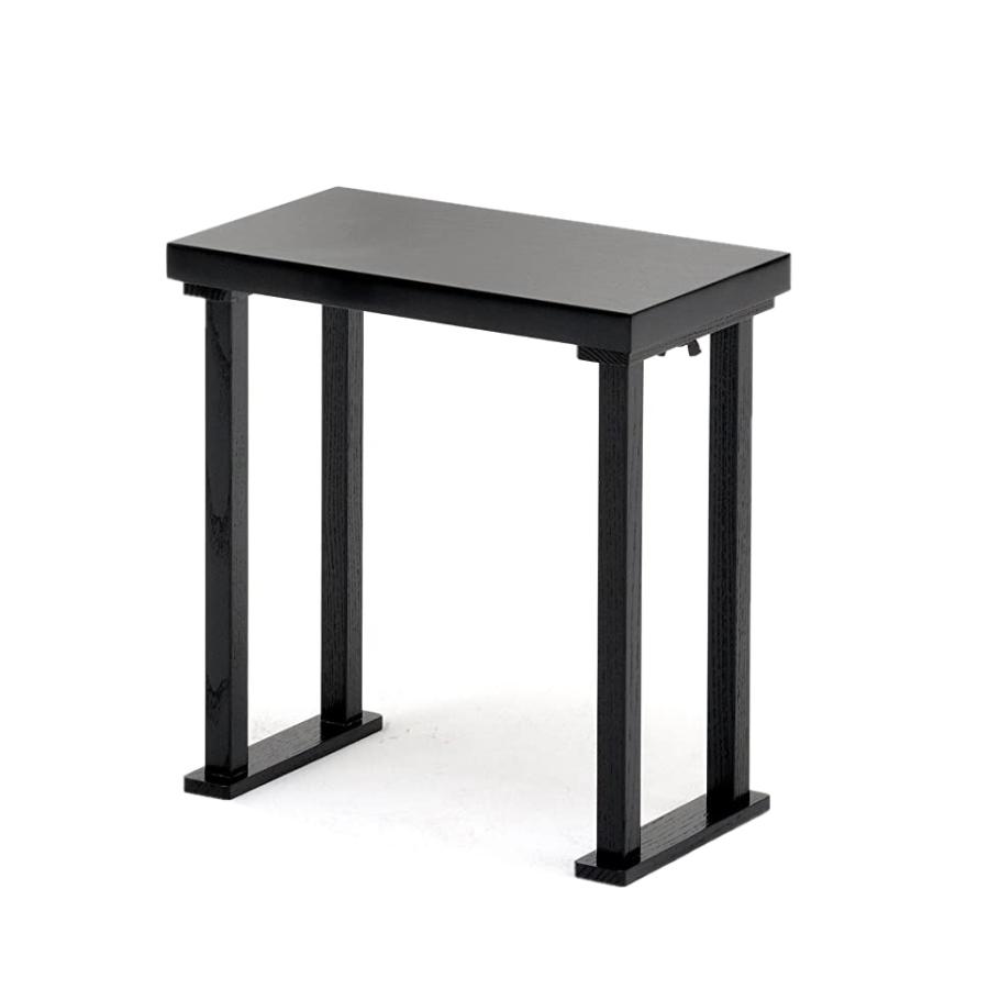 岡田園 茶道用 点前具 立礼棚 優心なごみ棚 (極) 建水台・円椅1台付き