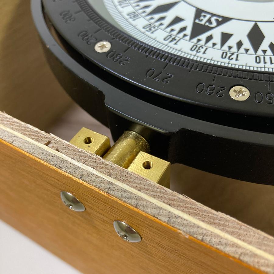 木箱入り磁器コンパス B型羅針盤 B-150N 船 ボート 船舶 航海用品 航海