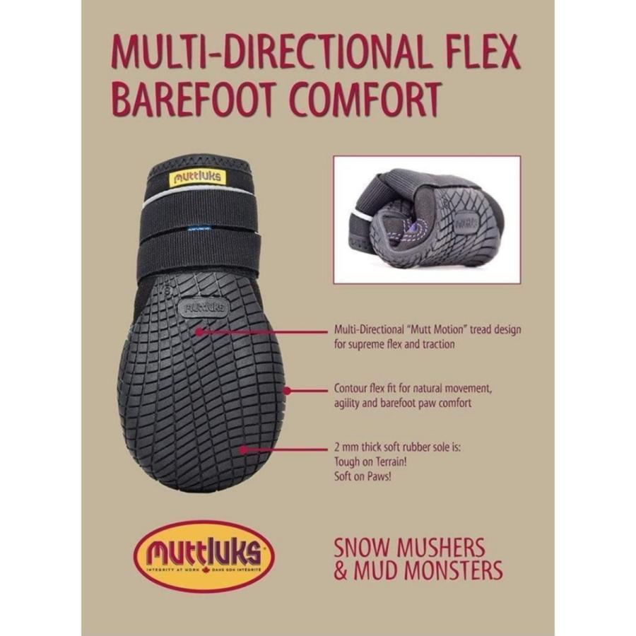 Muttluks Snow Mushers ドッグブーツ サイズ1｜Muttluks(マット