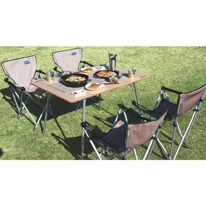 UNIFLAME アウトドアテーブル 木製折りたたみ（廃盤UFテーブル1100