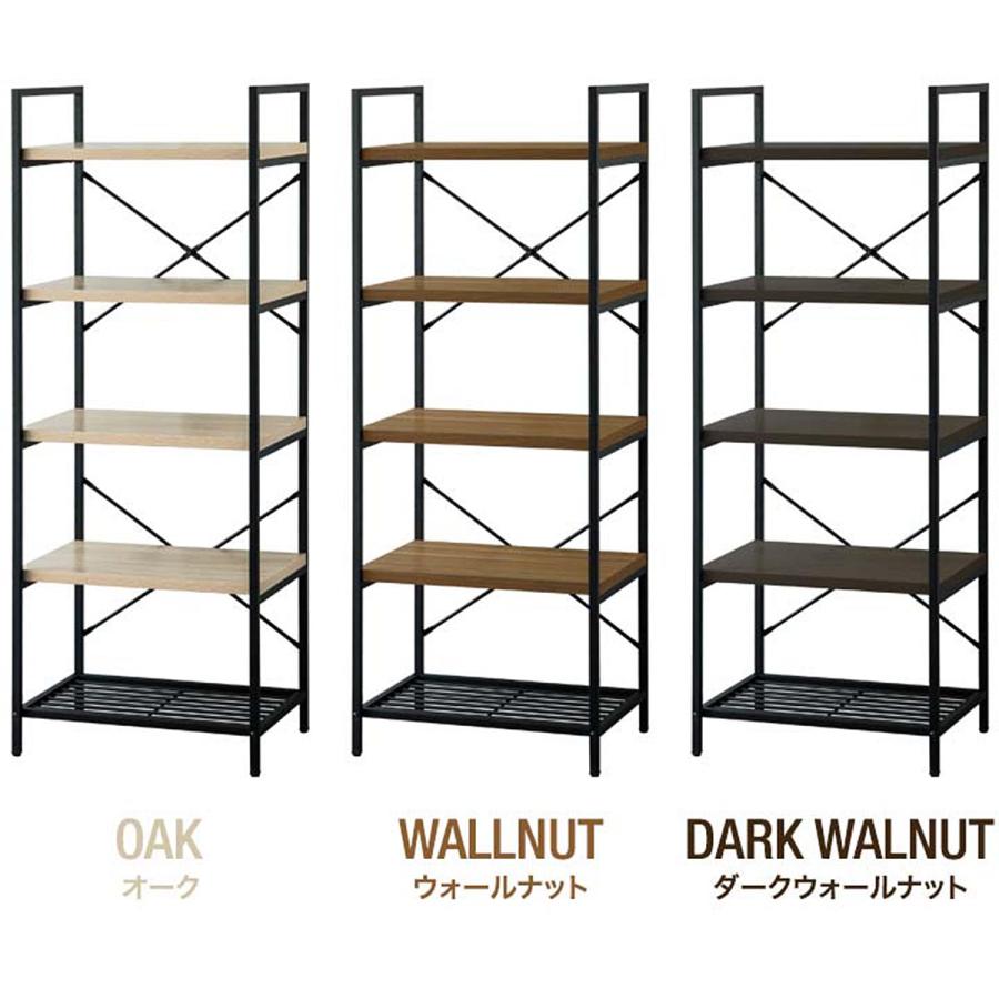 1年保証 ラック 収納棚 オープンラック アイアンシェルフ 5段 幅60cm