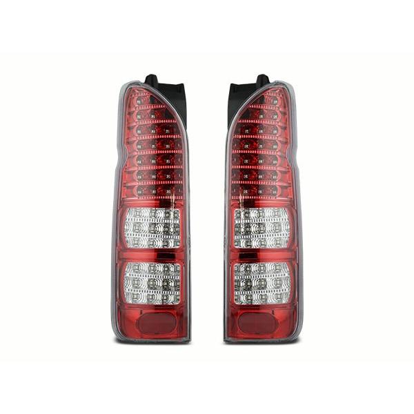 ハイエース用 STUDIO DESIGN LEDテールランプ クリア/レッド