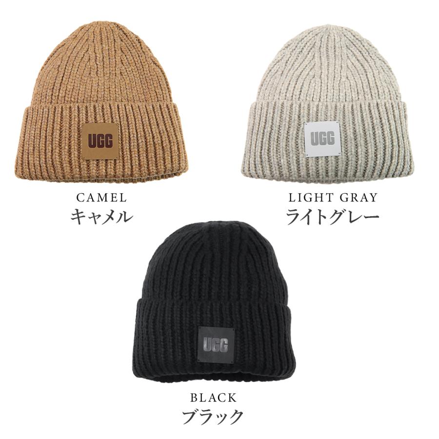 UGG レディース ニット帽 帽子 チャンキー リブ ビーニー CHUNKY RIB