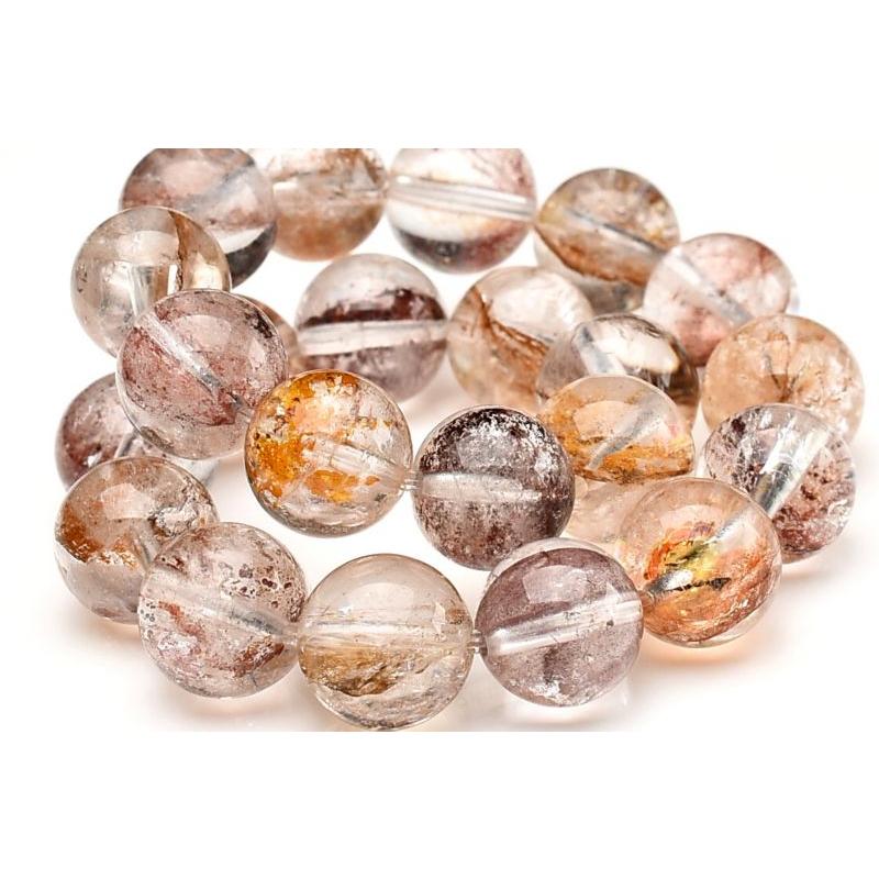 1点物】錦鯉水晶 ライモナイトインクォーツ 8.5mm ブレスレット