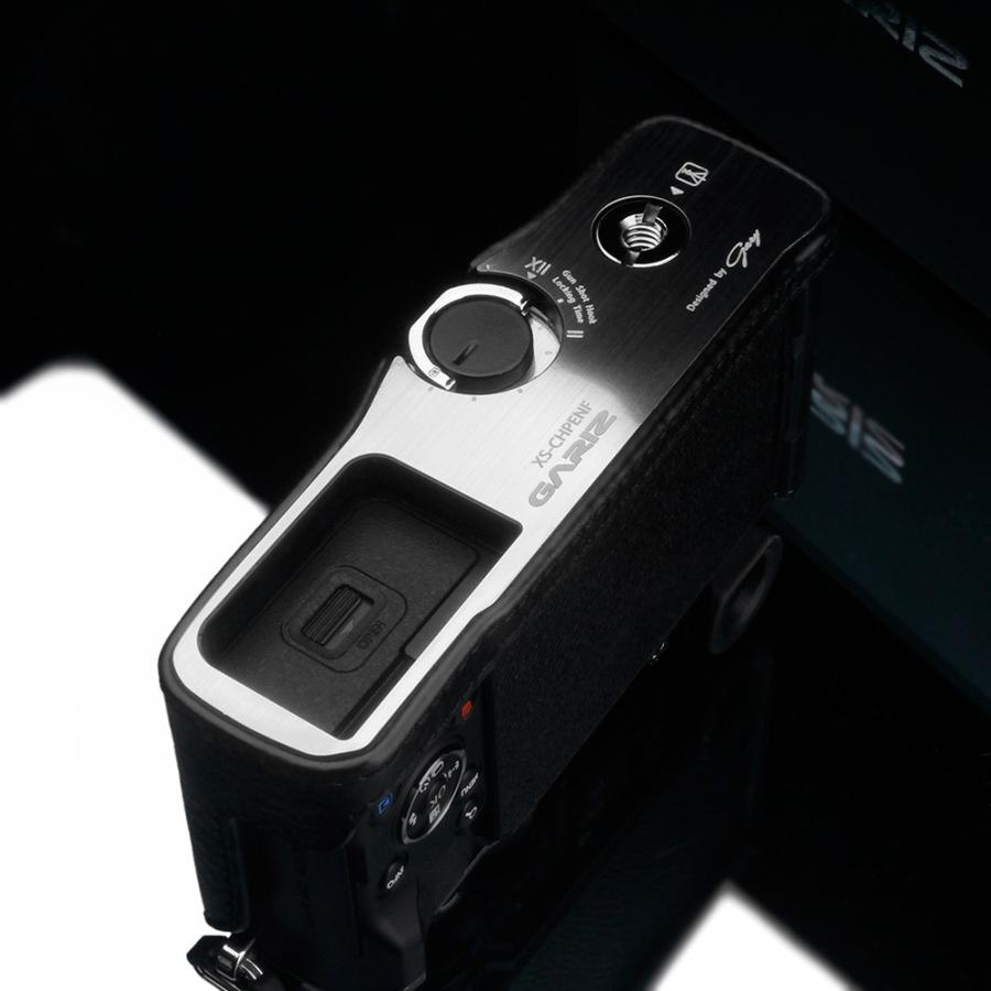 GARIZ GARIZ/ゲリズ OLYMPUS PEN-F 用 本革カメラケース HG-PENFBK