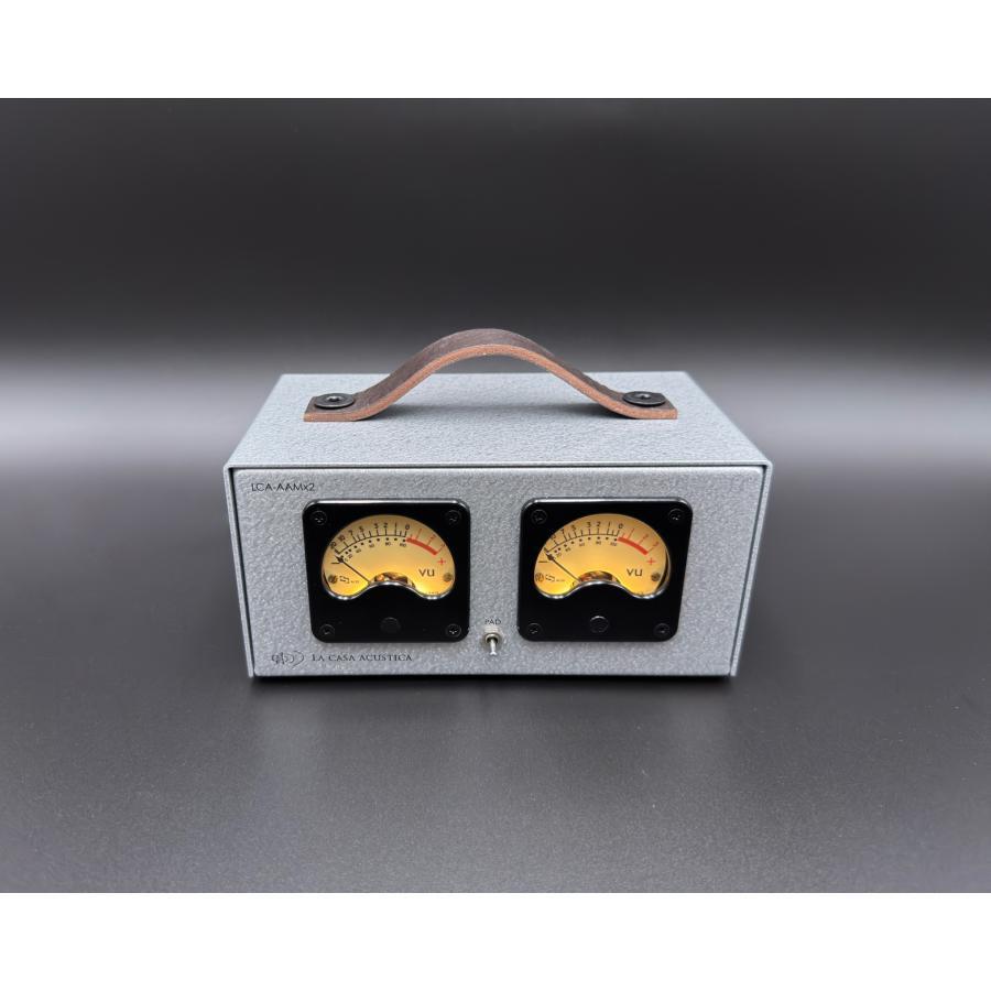 NEW!! アナログ2ch VUメーター LCA-AAMx2 SIFAM社メーターユニット搭載